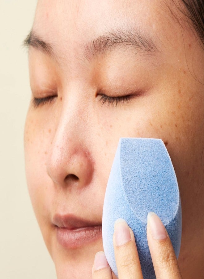 JUNO & Co. Microfiber Velvet Sponge, Latex-Free, Dual Layer Technology, Flawless Makeup Blender for Foundations, Powders and Creams (4 Fusion Sponge Bundle) - Image 2